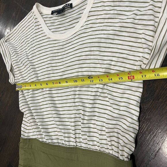 Veronica‎ Beard Trail Striped Tiered Midi Dress Women’s Medium Pima Cotton - Picture 7 of 9